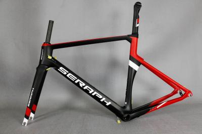 2018 Strong and Stiff Carbon Fiber Road Bicycle Frame Di2 Compatible Aero Carbon Road Bike Frame , no custom fee carbon frame